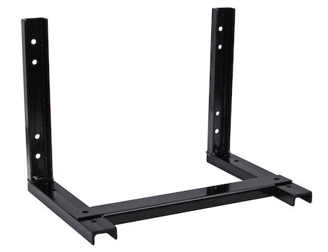 Buyers Products - 1701000 - 15x14 Inch Black Steel Mounting Brackets For 24/36 Inch Poly Truck Boxes - YourTruckPartsNow