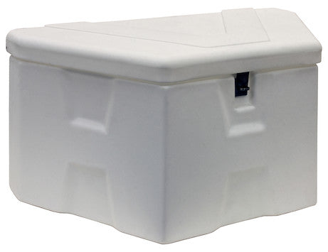 Buyers Products - 1701679 - White Poly Trailer Tongue Truck Box - YourTruckPartsNow