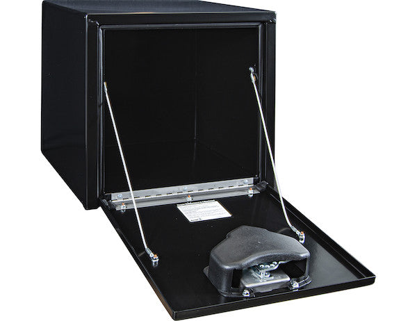 Buyers Products - 1702295 - 18x18x18 Inch Black Steel Underbody Truck Box - YourTruckPartsNow