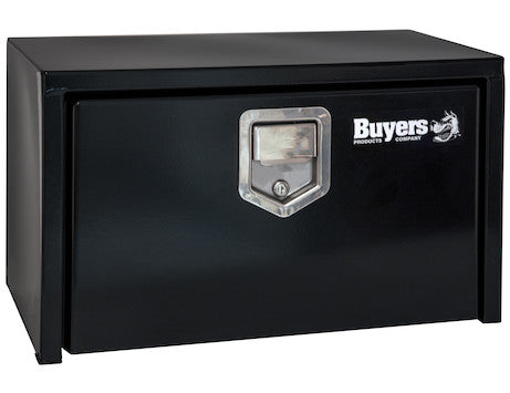 Buyers Products - 1702100 - Black Steel Underbody Truck Box with Paddle Latch - YourTruckPartsNow