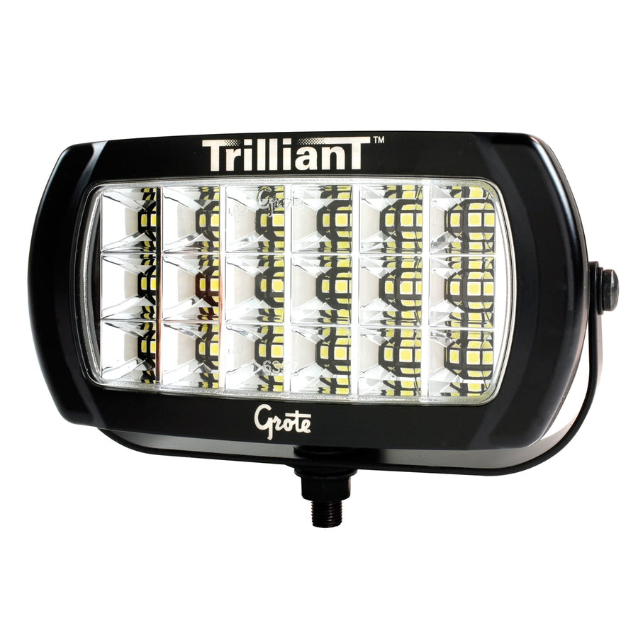 Grote - 089373150680 - Forward Lighting, Trilliant LED Work Lamp, Flood Pattern, W/Reflector - YourTruckPartsNow