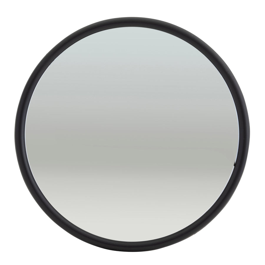 Grote - 12172 - Mirror, 8", Black Enamel, Round Convex With Offset Ball-Stud - YourTruckPartsNow