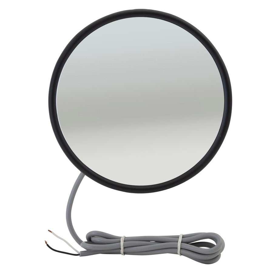 Grote - 12283 - Mirror, 8", Stainless Steel, Convex Heated - YourTruckPartsNow