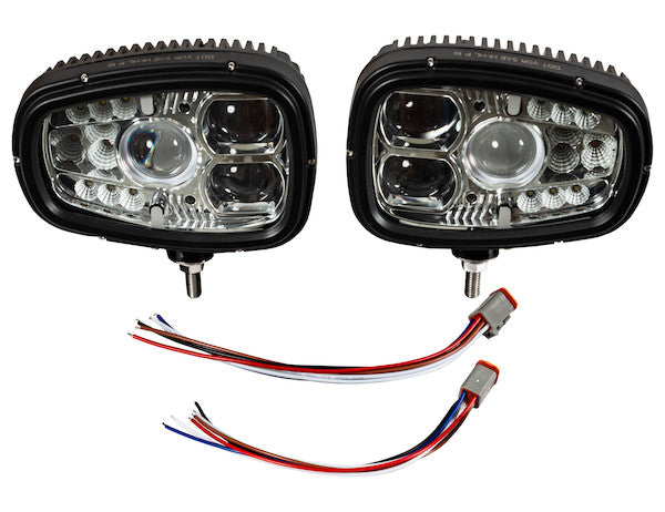 Buyers Products - 1312000 - SAM Universal Heated Led Snowplow Headlights - YourTruckPartsNow