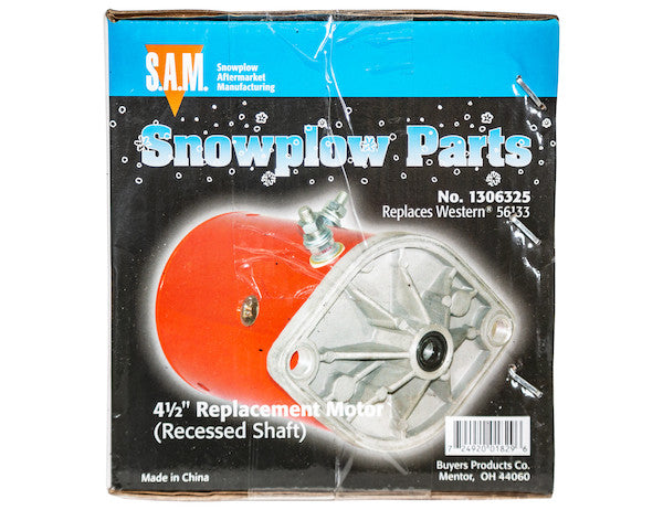 Buyers Products - 1306325 - Sam 4-1/2inch Style Motor Concealed Shaft-Replaces Western #56133/56058/56062 - YourTruckPartsNow