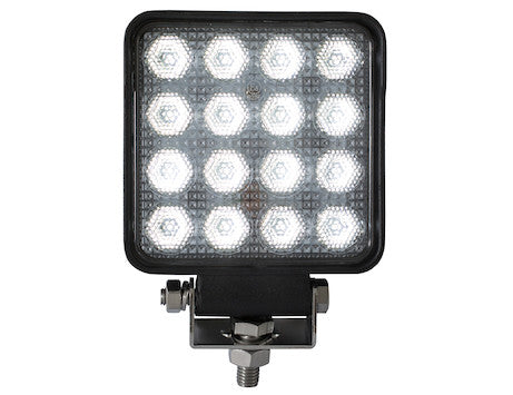 Buyers Products - 1492128 - 4.5 In. Square LED Clear Flood Light - YourTruckPartsNow