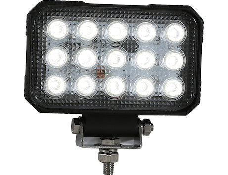 Buyers Products - 1492190 - 6 In. by 5 In. Rectangular LED Clear Flood Light - YourTruckPartsNow