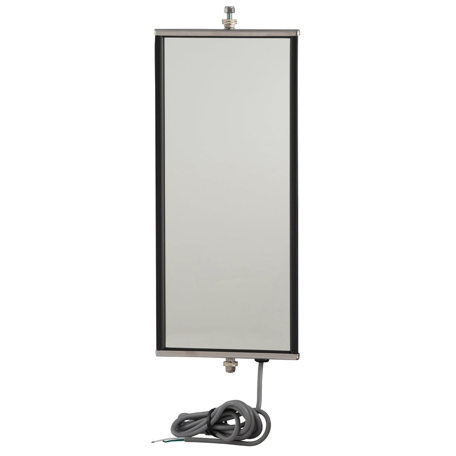 Grote - 16053 - Mirror, 7 X 16", Stainless Steel, Heated, Ice & Frost-Free Wc - YourTruckPartsNow