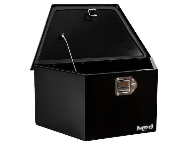 Buyers Products - 1701281 - 12.4 H X13.3d X17.1 W Inch Black Steel Trailer Tongue Truck Box - YourTruckPartsNow