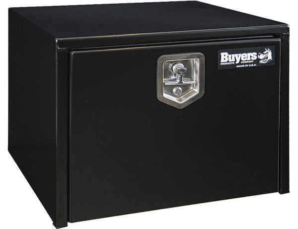 Buyers Products - 1702300 - 18x18x24 Inch Black Steel Underbody Truck Box - YourTruckPartsNow