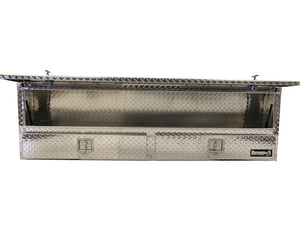 Buyers Products - 1705641 - 72 Inch Diamond Tread Aluminum Contractor Truck Box with Drawers - YourTruckPartsNow