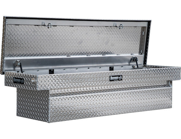 Buyers Products - 1709305 - 18x20x71 Inch Diamond Tread Aluminum Crossover Truck Box - YourTruckPartsNow