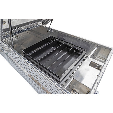 Buyers Products - 1710410 - 18x20x71 Inch Diamond Tread Aluminum Gull Wing Truck Box - YourTruckPartsNow