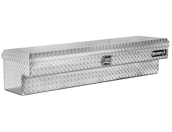 Buyers Products - 1711020 - 13x10.5/16x56 Inch Diamond Tread Aluminum Lo-Sider Truck Box - YourTruckPartsNow