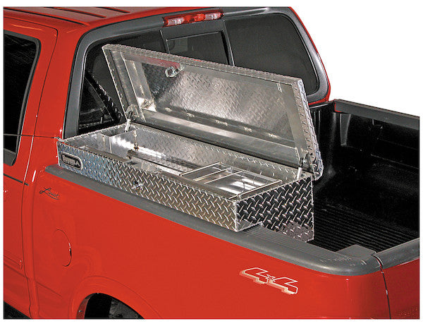 Buyers Products - 1711020 - 13x10.5/16x56 Inch Diamond Tread Aluminum Lo-Sider Truck Box - YourTruckPartsNow