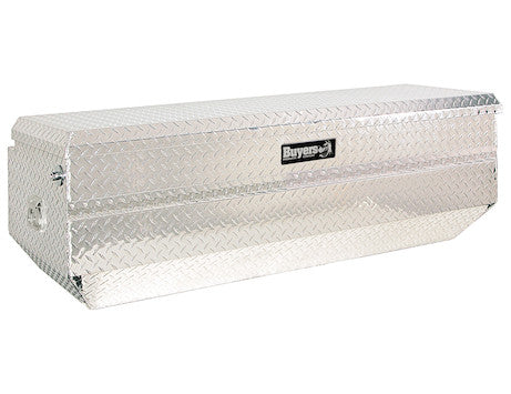 Buyers Products - 1712010 - Diamond Tread Aluminum All-Purpose Chest with Angled Base - YourTruckPartsNow