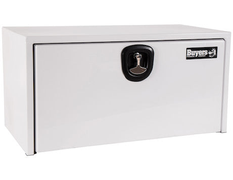 Buyers Products - 1732400 - White Steel Underbody Truck Box with 3-Point Latch - YourTruckPartsNow