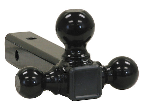 Buyers Products - 1802200 - Tri-Ball Hitch with Black Towing Balls - YourTruckPartsNow