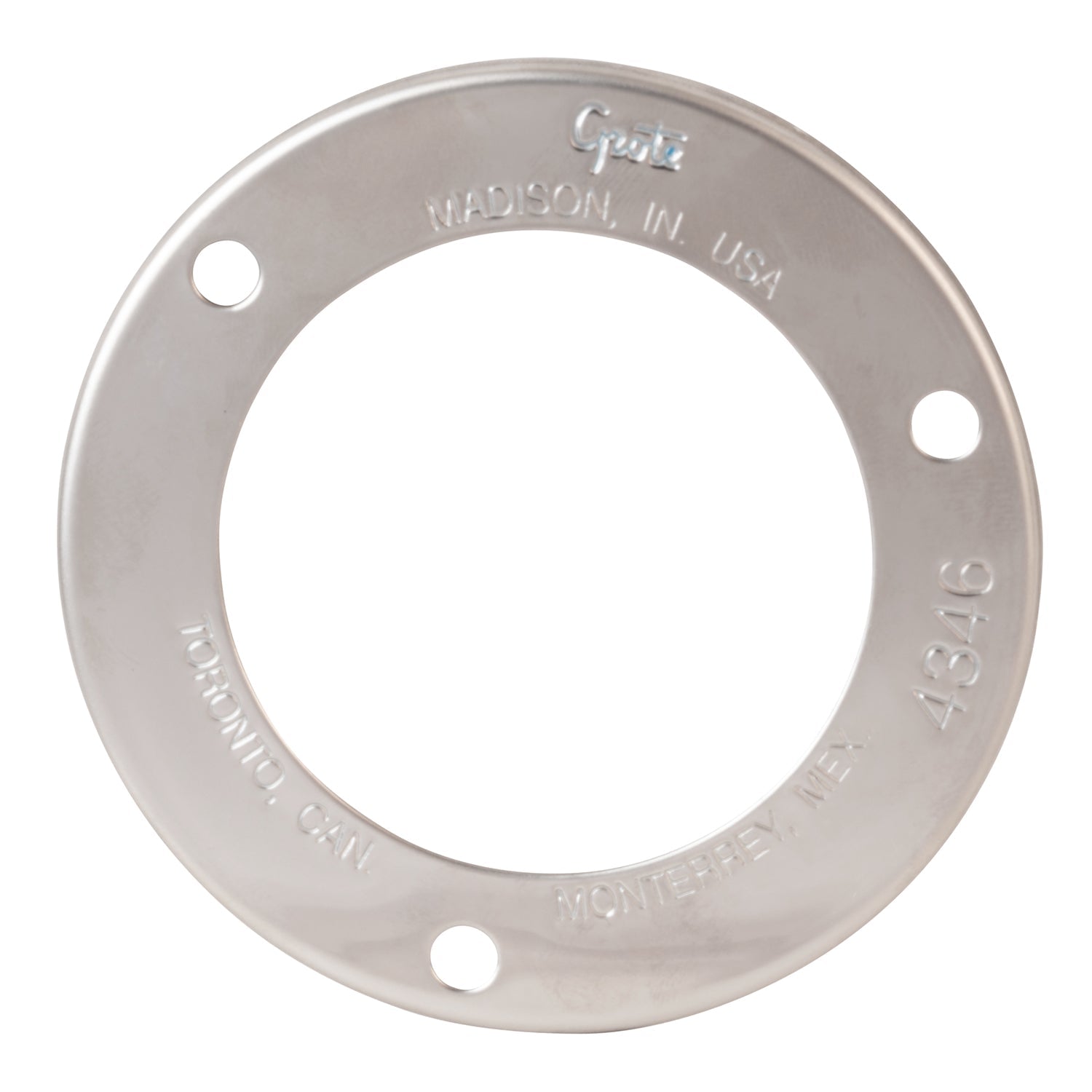 Grote - 43463 - Bracket, 2", S/S, Security Ring Flange-Mount - YourTruckPartsNow