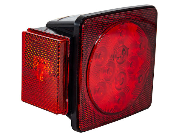 Buyers Products - 5625117 - 5 Inch Box-Style Led Stop/Turn/Tail Light for Trailers Under 80 Inches Wide Driver Side - YourTruckPartsNow