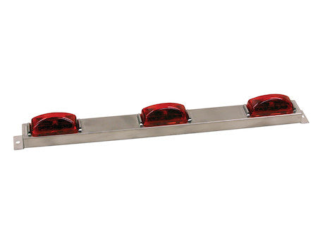 Buyers Products - 5621720 - Stainless Steel ID Bar Light with 9 LEDs - YourTruckPartsNow