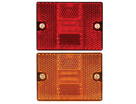 Buyers Products - 5622716 - 2.875 Inch Rectangular Marker Clearance Light with Reflex and 6 LEDs - YourTruckPartsNow