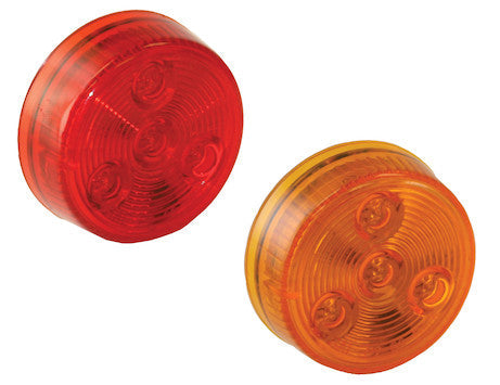 Buyers Products - 5622154 - 2 Inch Round Marker/Clearance Light with 4 LEDs - YourTruckPartsNow