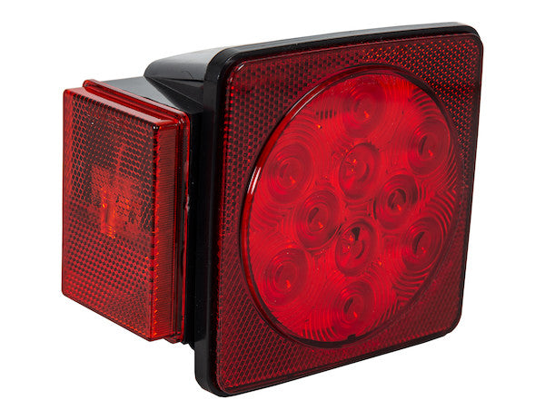 Buyers Products - 5625111 - 5 Inch Box-Style Led Stop/Turn/Tail Light For Trailers Under 80 Inches Wide Passenger Side - YourTruckPartsNow