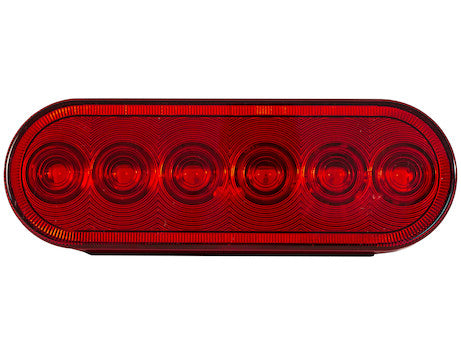 Buyers Products - 5626156 - 6 Inch Oval Stop/Turn/Tail Light with 6 LEDs - YourTruckPartsNow