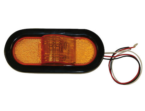 Buyers Products - 5626209 - 6 Inch Midship Turn Signal and Side Marker with Reflex and 9 LEDs - YourTruckPartsNow