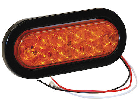 Buyers Products - 5626210 - 6 Inch Oval Turn Signal Light Kit with 10 LEDs - YourTruckPartsNow