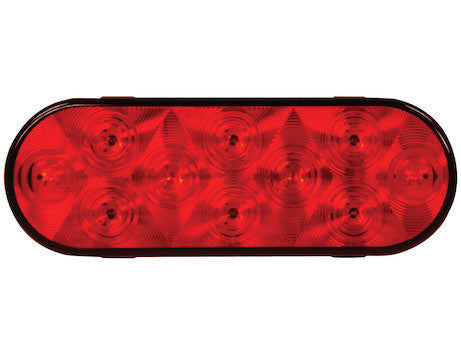 Buyers Products - 5626550 - 6 Inch Oval Stop/Turn/Tail Light with 10 LEDs - YourTruckPartsNow