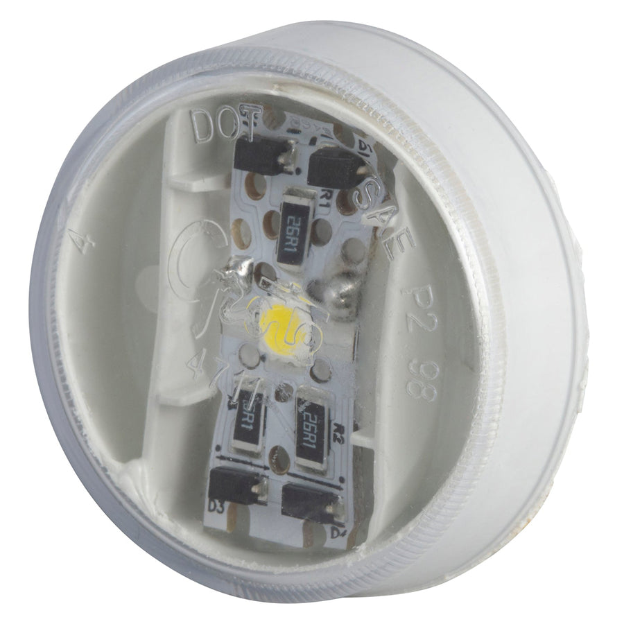 Grote - 60561 - Interior/Dome Lamp, 2", Round, Dome Lamp, White, LED - YourTruckPartsNow