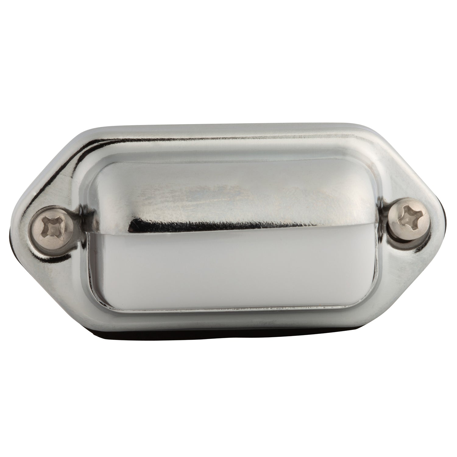 Grote - 61501 - Dome/Interior Lamp, Chrome, Hooded Guard, Utility - YourTruckPartsNow