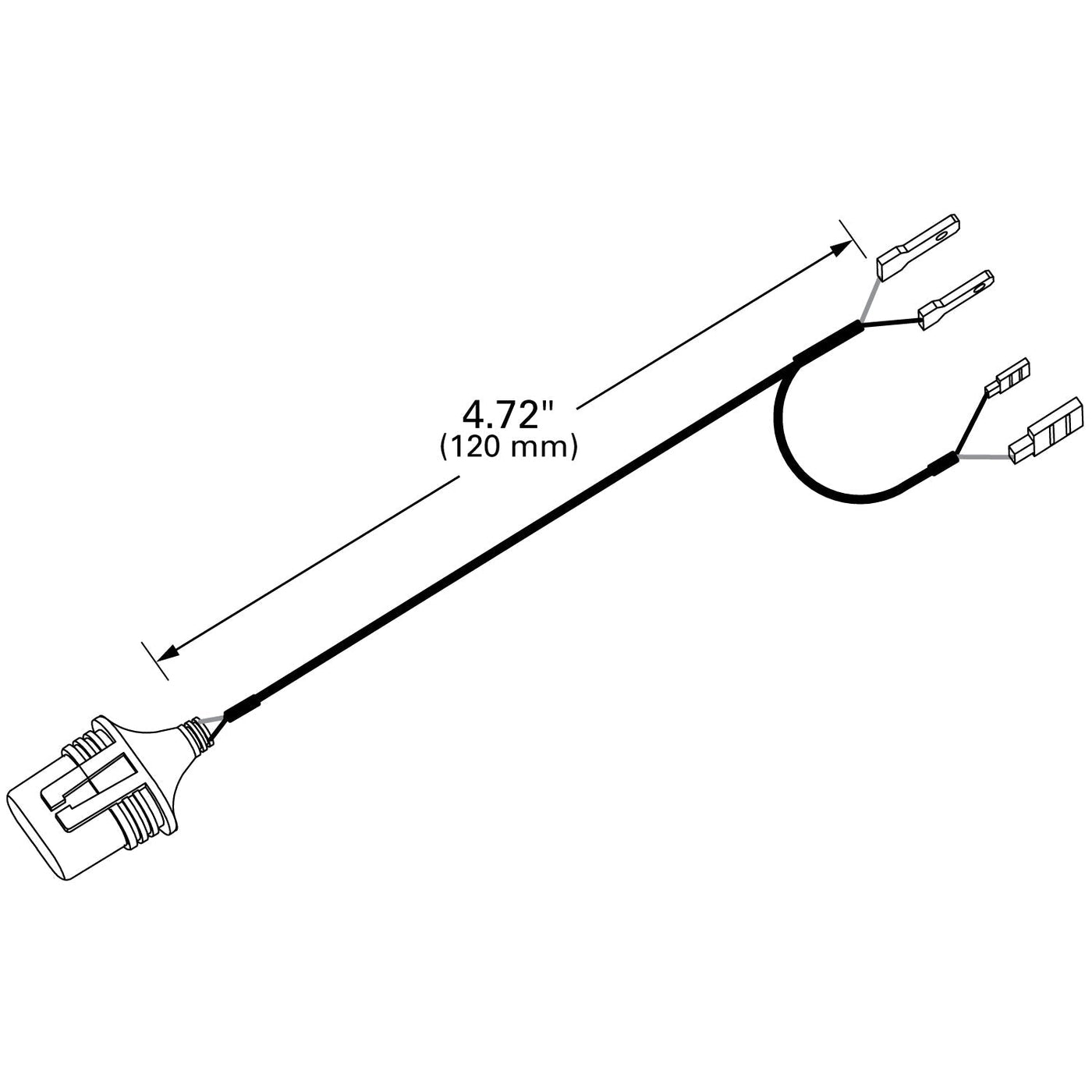 Grote - 68652 - Adaptor, 9005 Male H1 M + F - YourTruckPartsNow