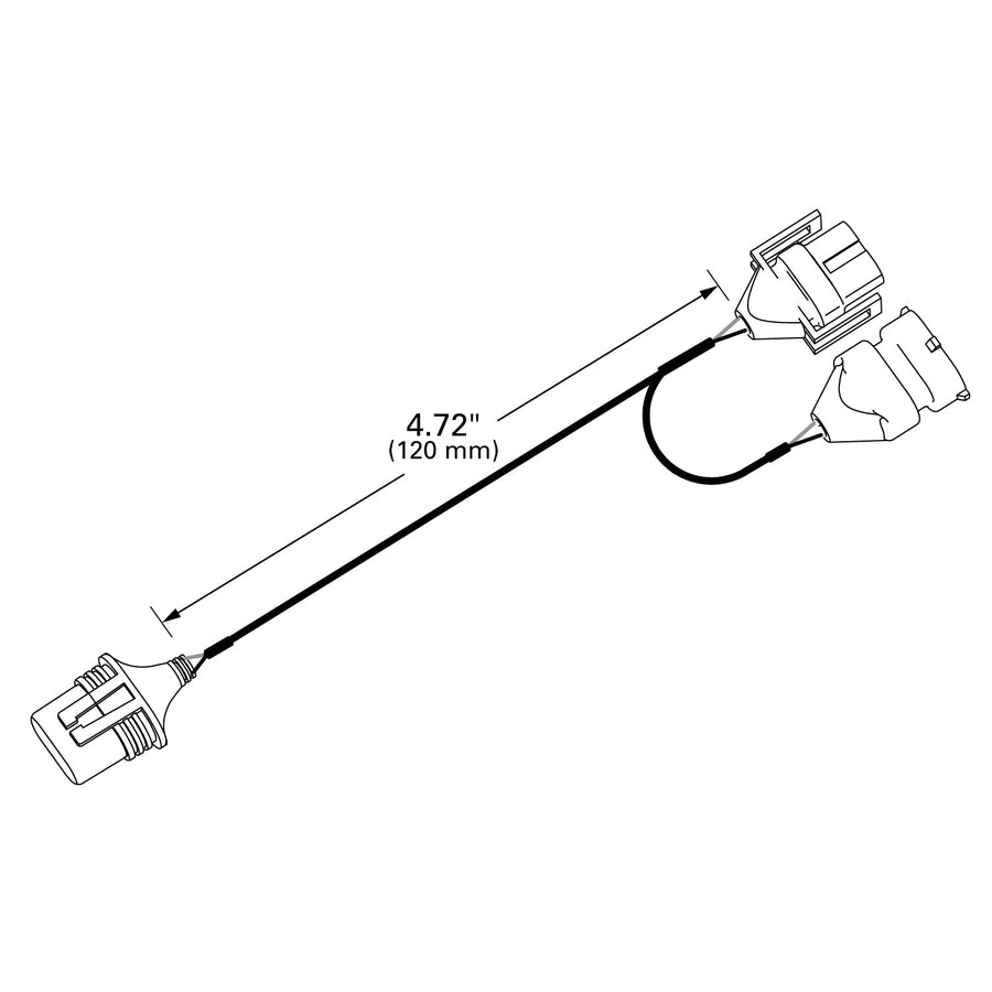 Grote - 68654 - Adaptor, 9005 Male H11 M + F - YourTruckPartsNow