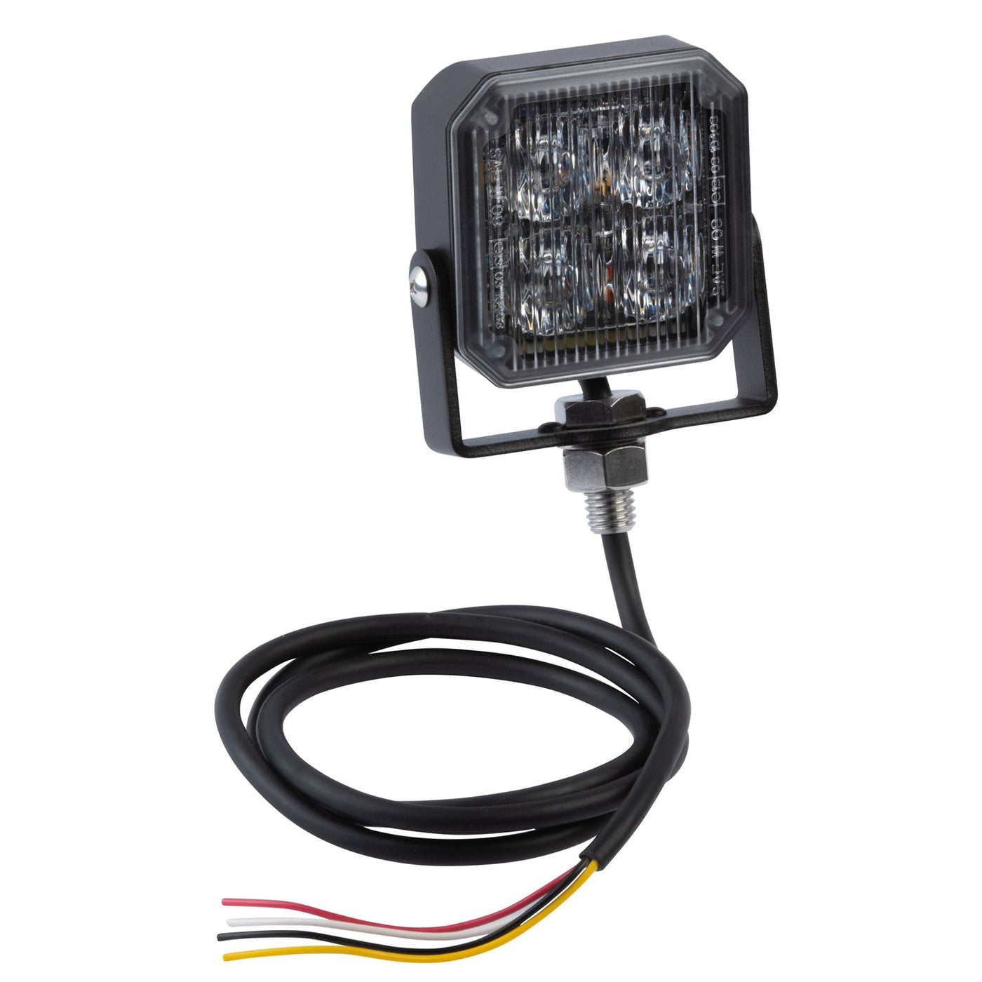 Grote - 76793 - Emergency Lighting, Amber, Strobe Lamp, Square, LED - YourTruckPartsNow