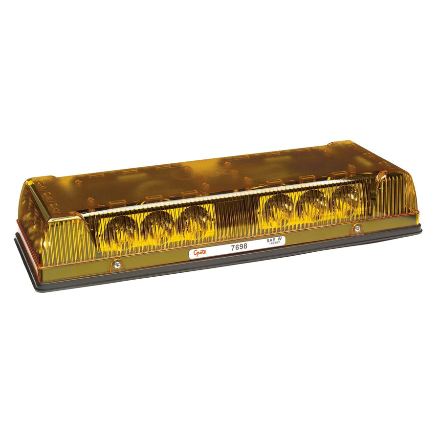 Grote - 76983 - Emergency Lighting, Yellow, LED, 17" Low Profile Bar Lamp - YourTruckPartsNow