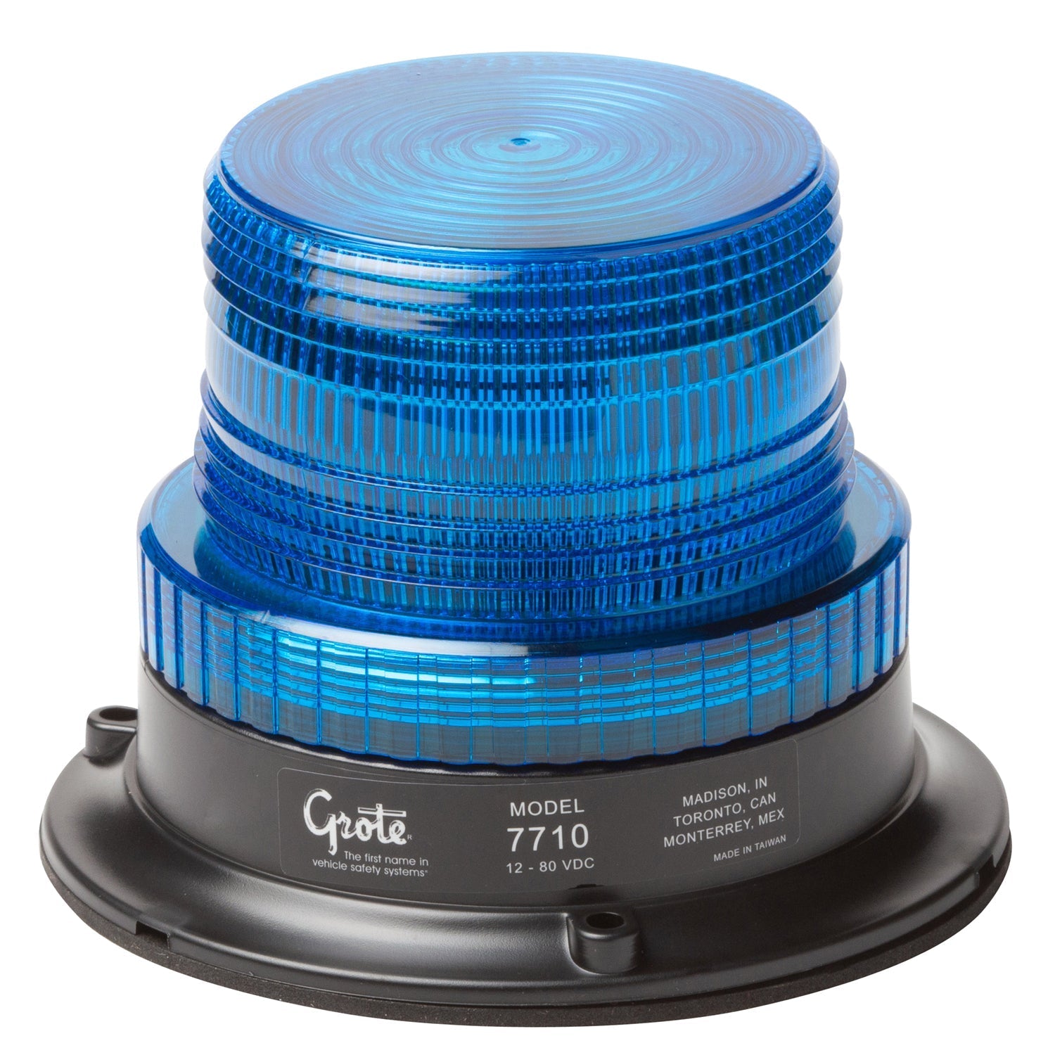 Grote - 77105 - Emergency Lighting, Blue, Single Flash, Mighty Mini-Strobe - YourTruckPartsNow