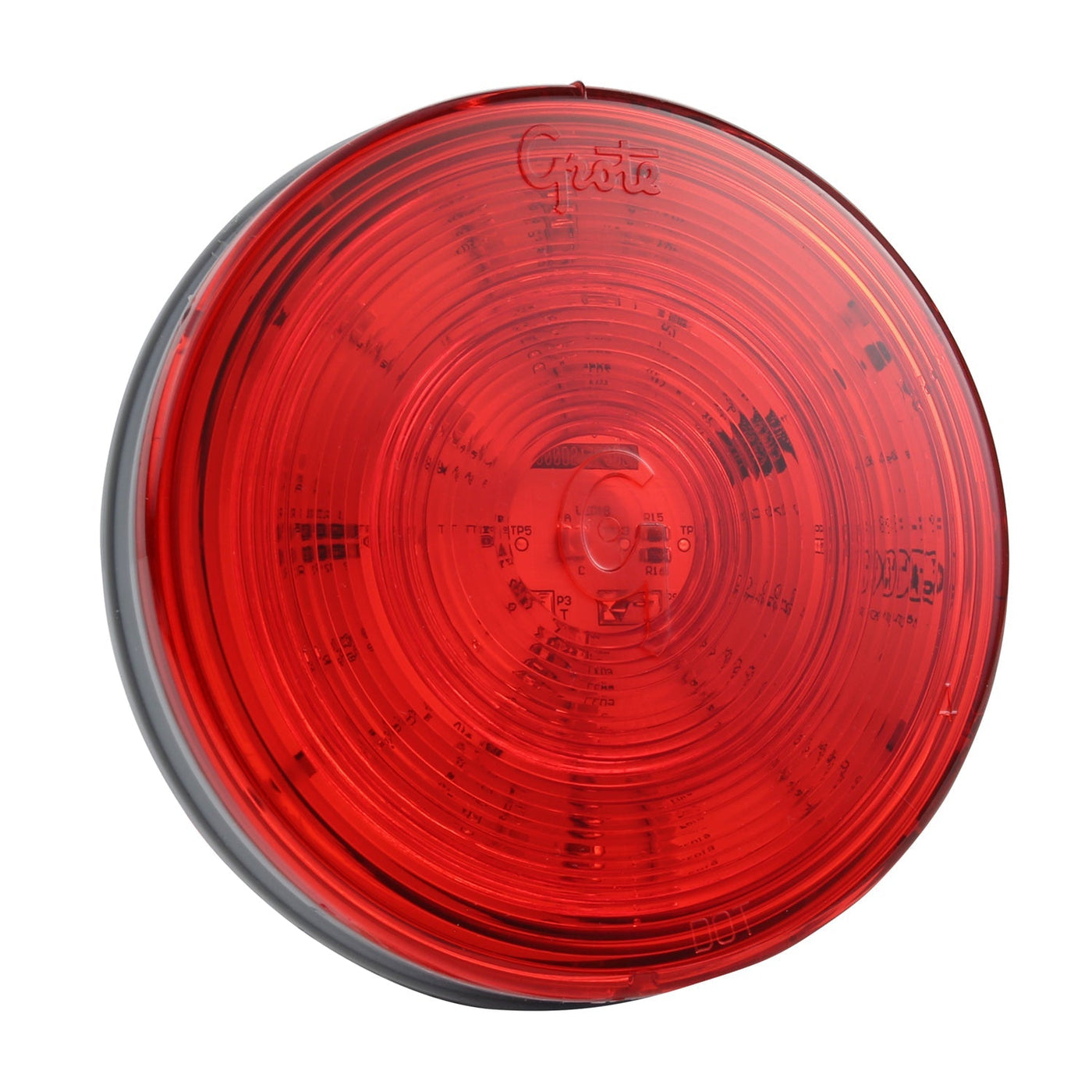 Grote - 77352 - Emergency Lighting, 4", Red, LED Strobe - YourTruckPartsNow