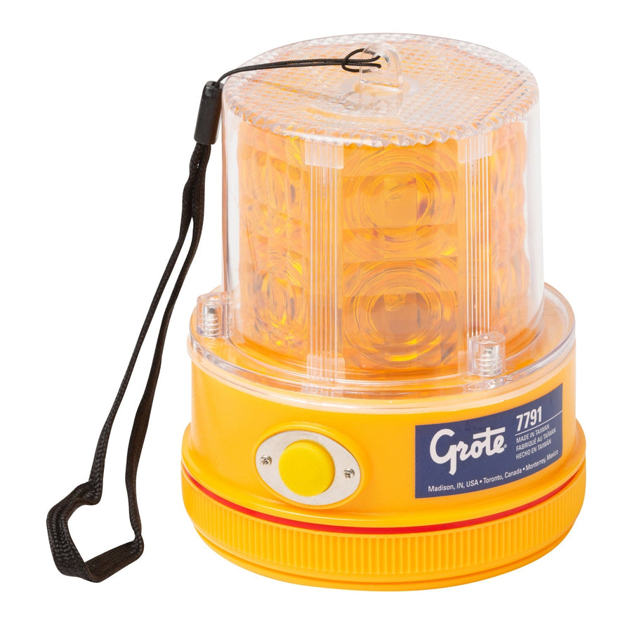 Grote - 77913 - Emergency Lighting, Yellow, Warning Light, Multi Use, LED, Battery Powered - YourTruckPartsNow