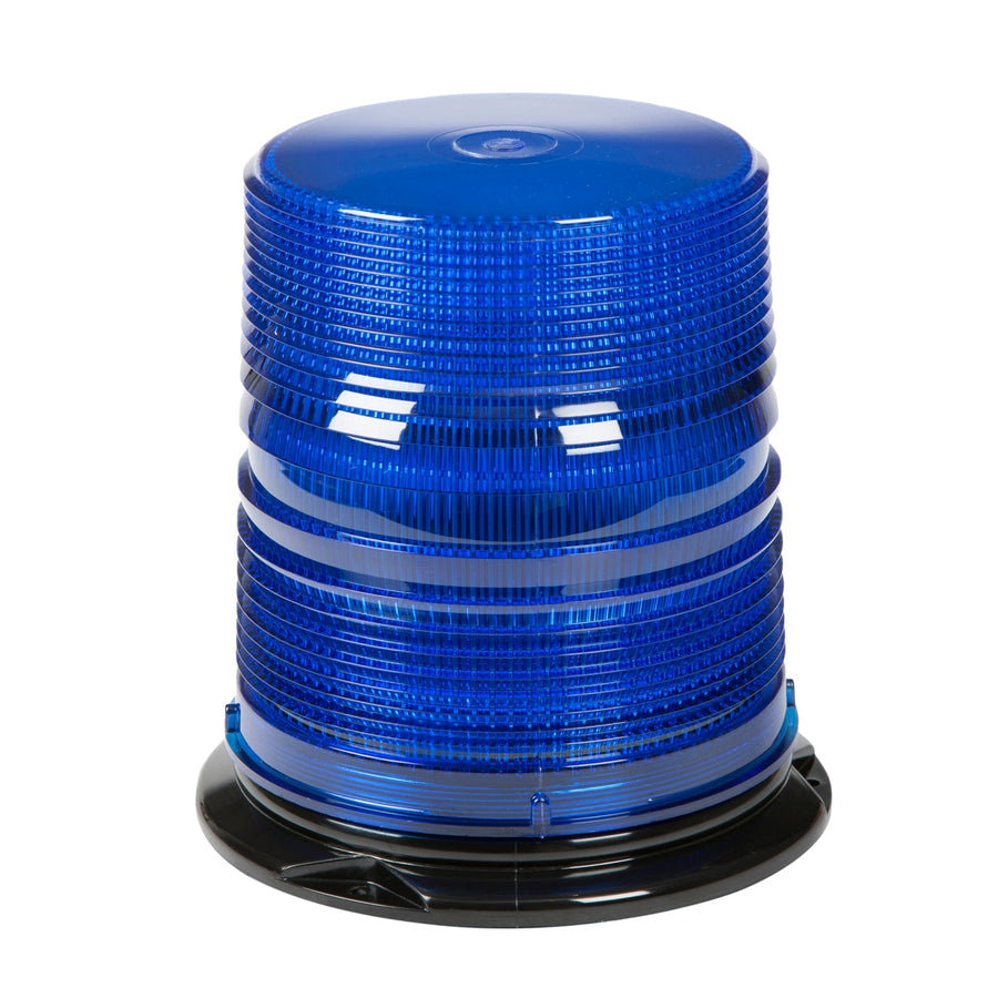 Grote - 78055 - Emergency Lighting, Blue, LED Beacon S.A.E. Class I 12 To 24 V High Lens - YourTruckPartsNow