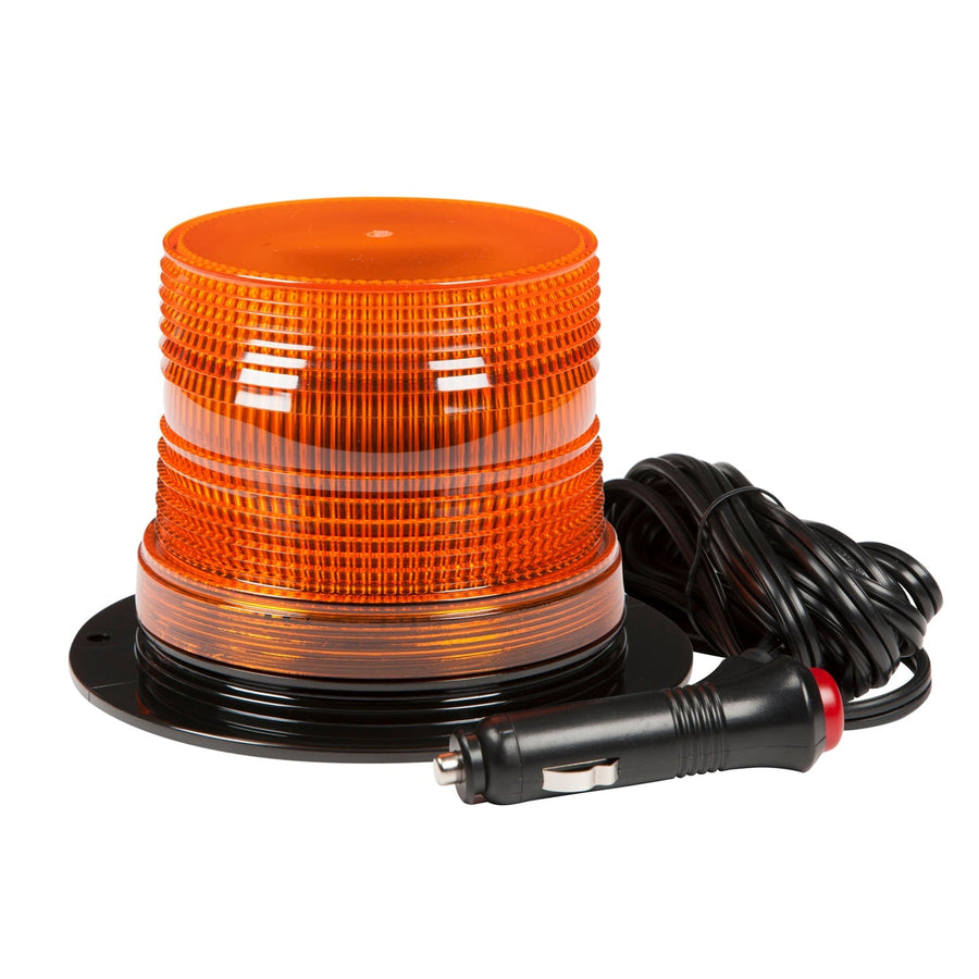 Grote - 78103 - Emergency Lighting, Amber, LED Beacon S.A.E. Class Iii 12V Low Lens Magnet - YourTruckPartsNow