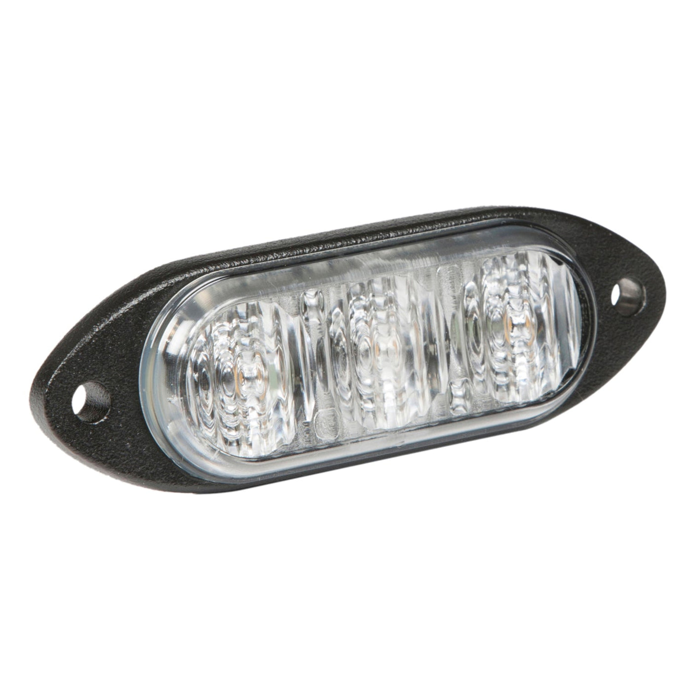 Grote - 78161 - Emergency Lighting, Clear , LED 3 Diode S.A.E. Class I Surface Mount 12 V - YourTruckPartsNow