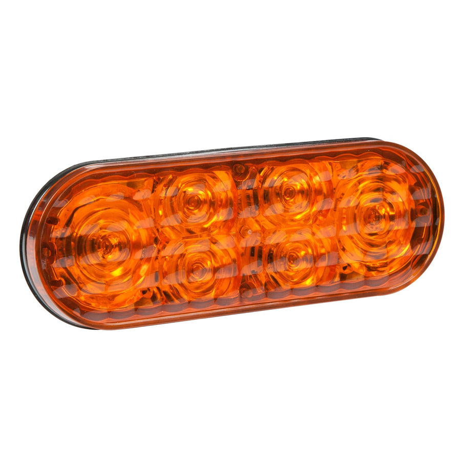 Grote - 78190 - Emergency Lighting, Amber/Blue, LED Oval Warning Light - YourTruckPartsNow