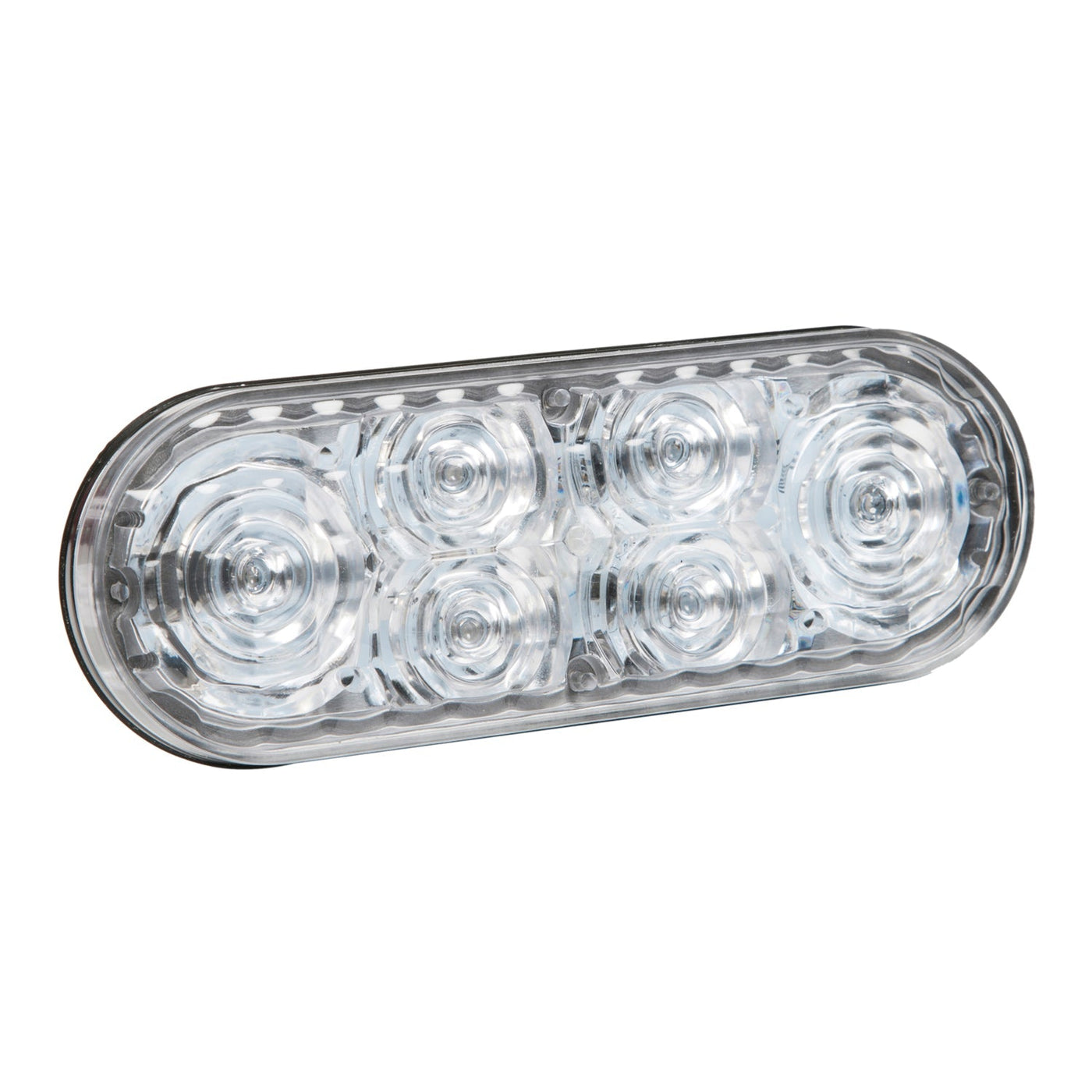 Grote - 78191 - Emergency Lighting, Clear, LED Oval Warning Light - YourTruckPartsNow