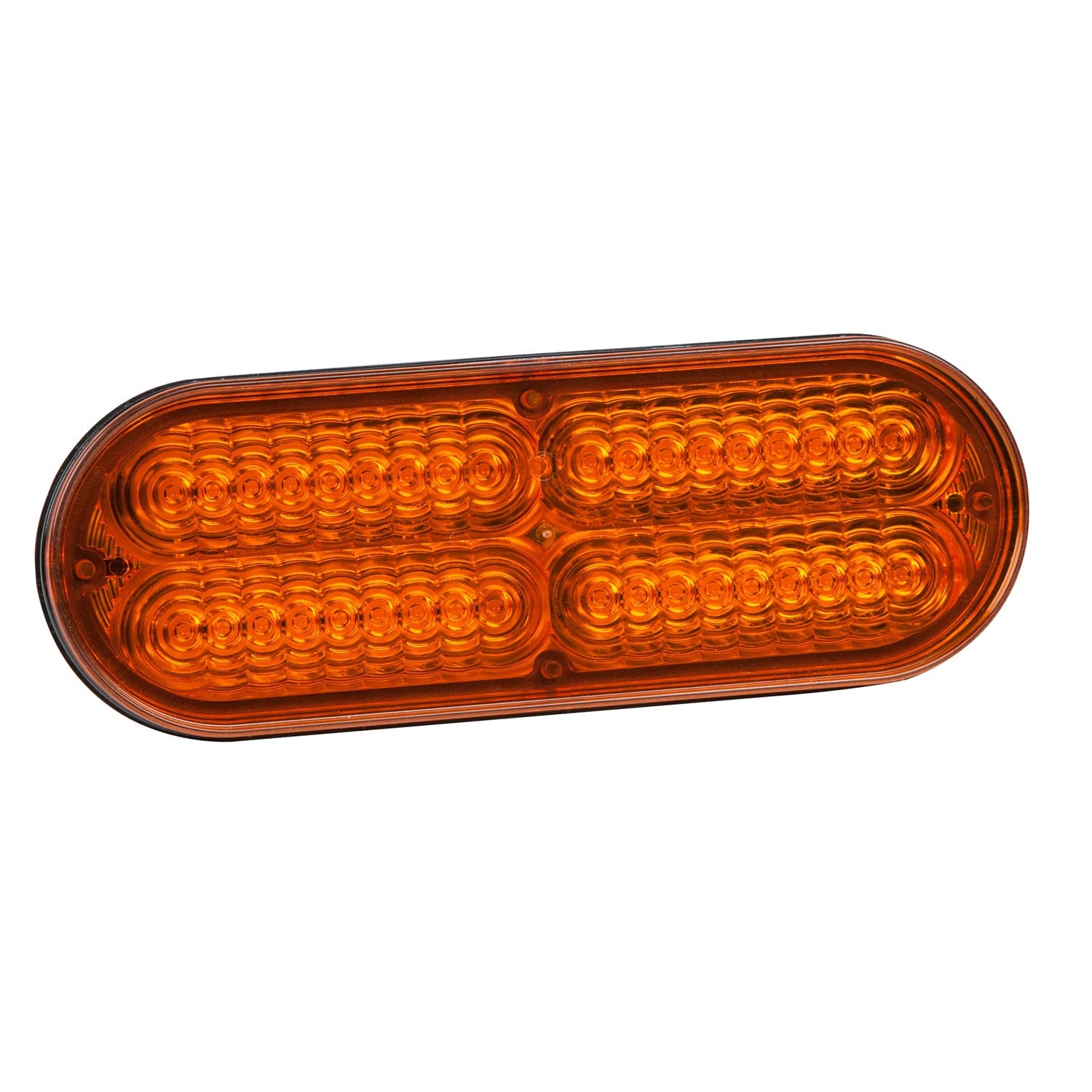 Grote - 78193 - Emergency Lighting, Amber, LED Oval Warning Light - YourTruckPartsNow