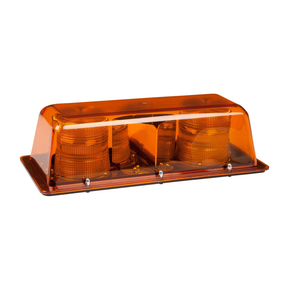 Grote - 79043 - Emergency Lighting, Amber, LED Mini Light Bar S.A.E. Class Ii 12 To 24 V - YourTruckPartsNow