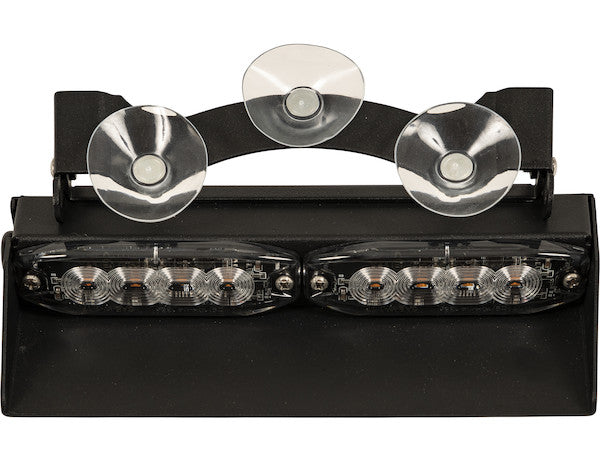 Buyers Products - 8891023 - 8 In. Amber Dashboard Light Bar With 8 LEDs - YourTruckPartsNow