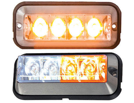 Buyers Products - 8891104 - 5 Inch Rectangular LED Strobe Light with 19 Patterns - YourTruckPartsNow